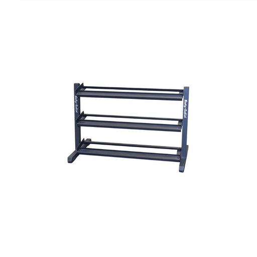 Body-Solid 3-Tier Dumbbell Rack GDR48 front side view
