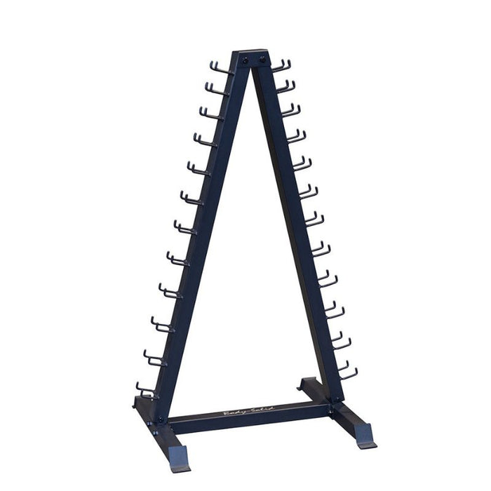 Body-Solid GDR24B Vertical Dumbbell Rack with Black Frame