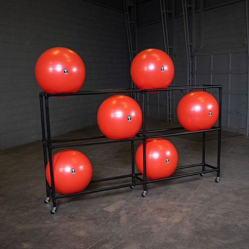 Body-Solid Stability Ball Rack SSBR200 Full Load