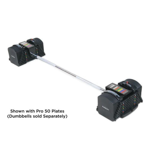 PowerBlock Pro Series Straight Bar with Pro 50 Dumbbells