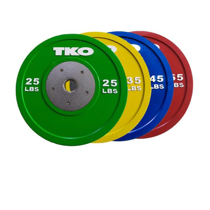 TKO Strength Color Competition Bumper Plates