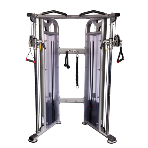 York STS Functional Trainer Cable Machine | Silver Frame SKU 56000