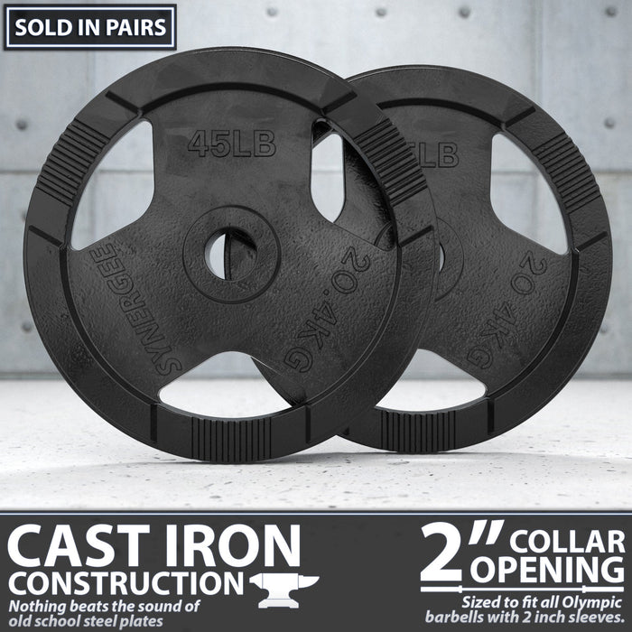 Synergee Cast Iron Weight Plates