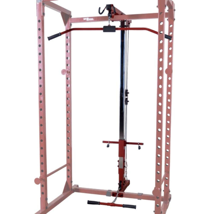 Best Fitness BFLA100 Lat Pull Low Row Attachment 3D View Close Up