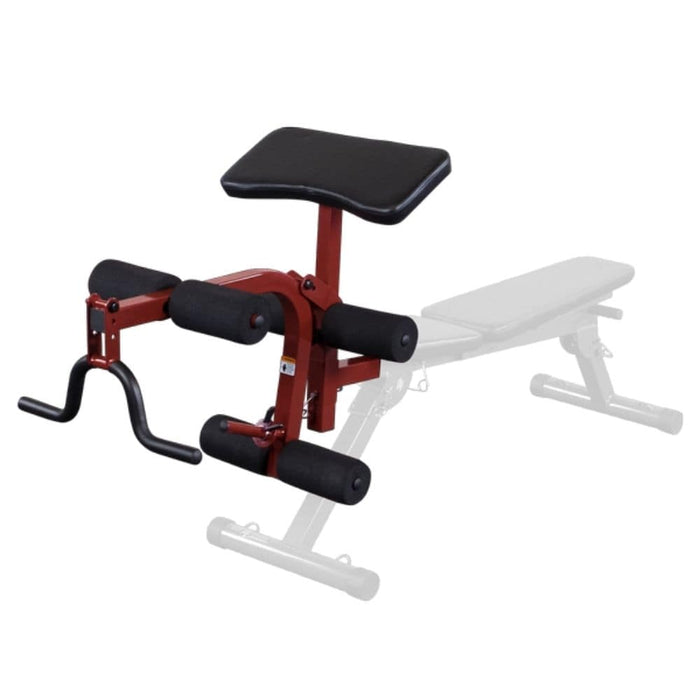 Best Fitness BFPL10 Leg Developer and Preacher Curl Attachment 3D View