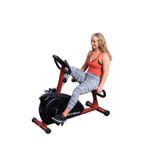 Best Fitness Recumbent Bike BFRB1 With Female Model