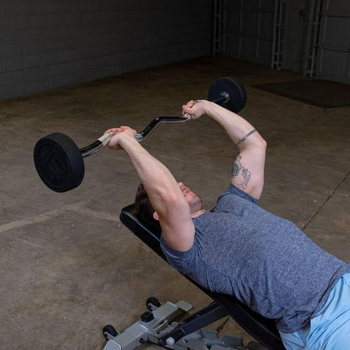 Body-Solid Fixed Curl Bar Sets Dead Lift Press