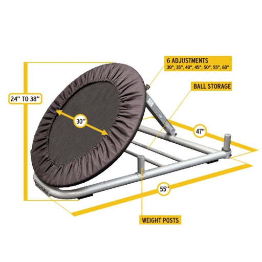 Body-Solid GBR10 Ball Rebounder Tech Specs