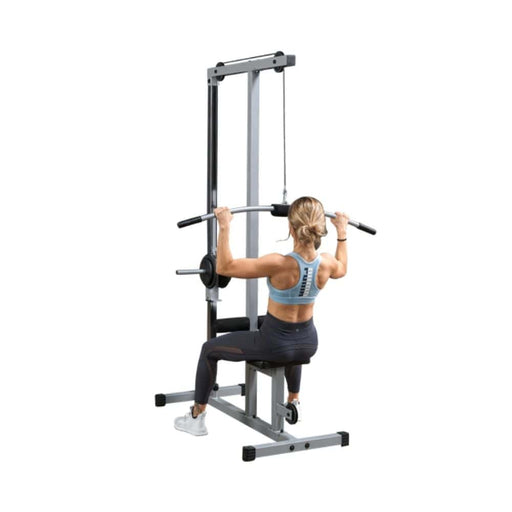 Body-Solid Powerline PLM180X Lat Pull Low Row Machine 3D View