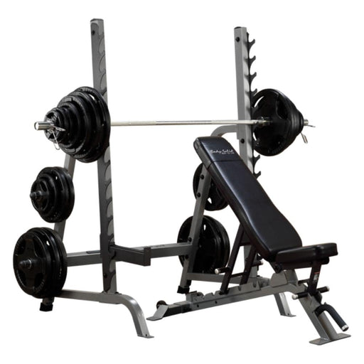 Body-Solid ProClub SDIB370 Bench Rack Combo 3D View