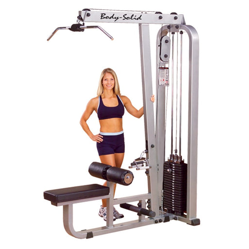 Body-Solid ProClub SLM300G Lat Pull Mid Row Front View