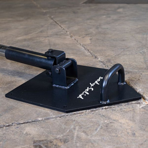 Body-Solid TBR50 Home Plate T-Bar Row Landmine Top Front View