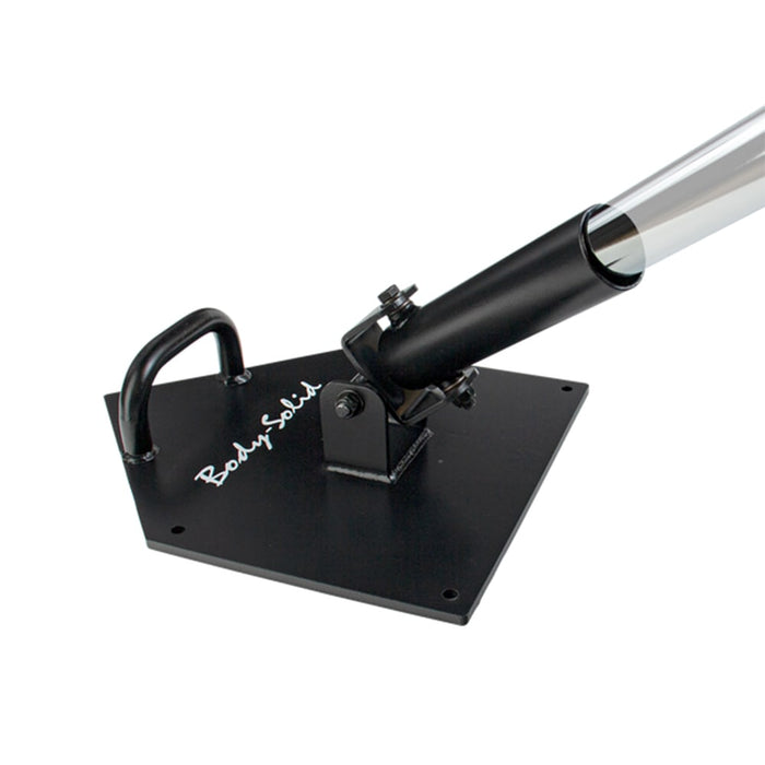 Body-Solid TBR50 Home Plate T-Bar Row Landmine Top Side View
