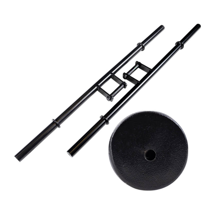 Body-Solid Tools BSTFWH Farmers Walk Handles With End Cap