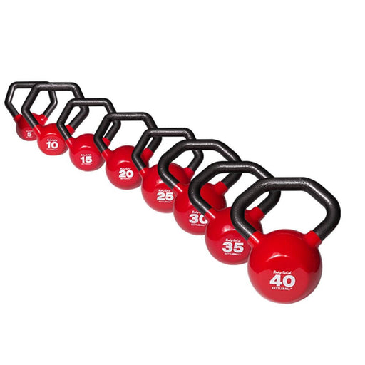 Body-Solid KBLS Vinyl Dipped Kettlebell Sets 5-40lb Set