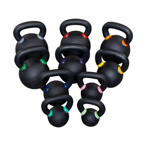 Body-Solid KBX Premium Training Kettlebells Top View Family