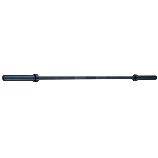 Body-Solid OB72B 6' Black Olympic Bar Side View