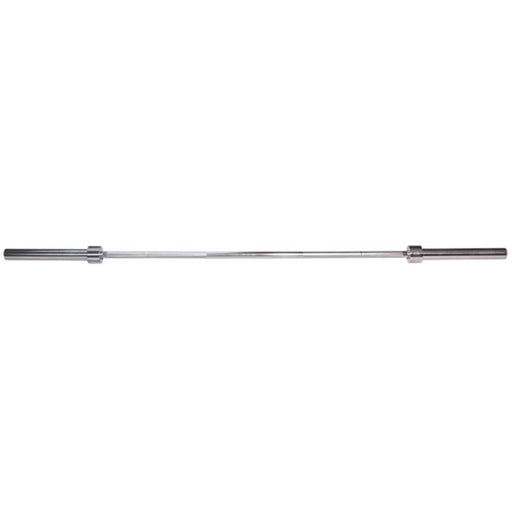 Body-Solid OB86LPB 7' Rebel Zinc Olympic Power Bar Front View