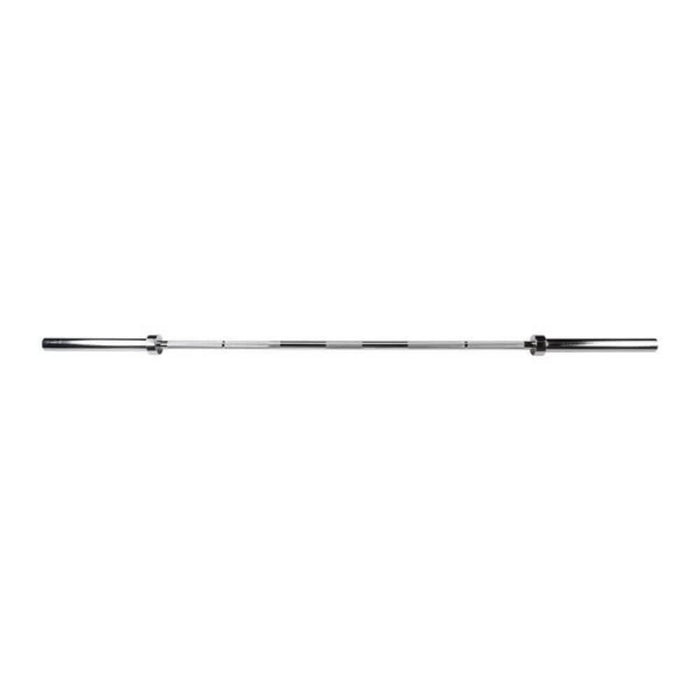 Body-Solid OB86P1000 7' Premium Chrome Olympic Power Bar Front View