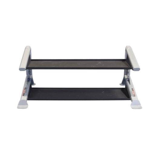 Body-Solid ProClub SDKR500KB 2 Tier Kettlebell Rack Top Front View