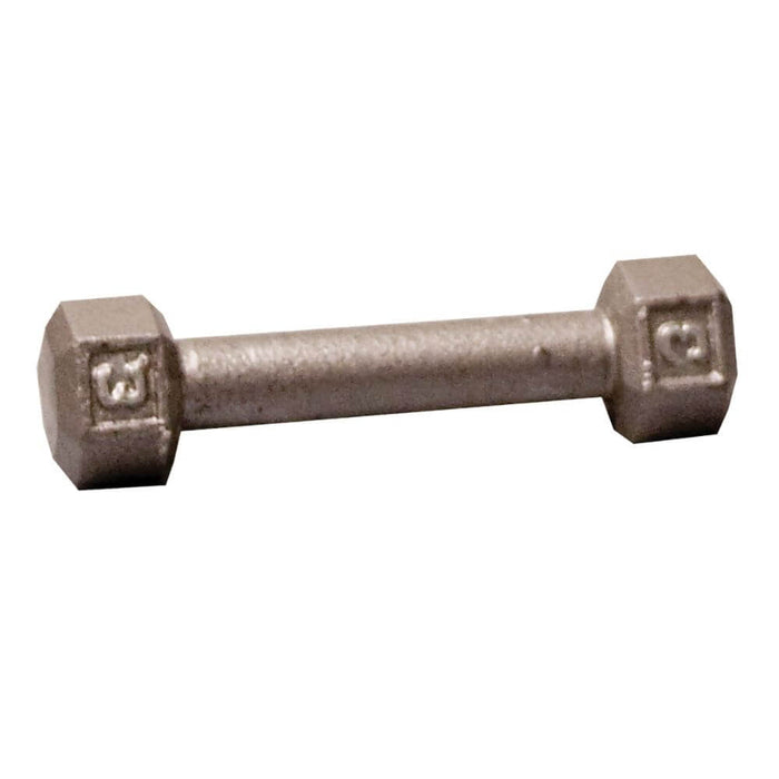 Body-Solid SDX Cast Iron Hex Dumbbells 3 lbs