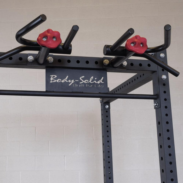 Body-Solid SR-MGC Hex System Multi-Grip Chin Up (2) or SPR1000 Front View