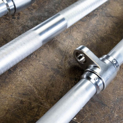 Body-Solid Tools MB100A Aluminum Revolving Dual Cable Straight Bar Close Up 3D View
