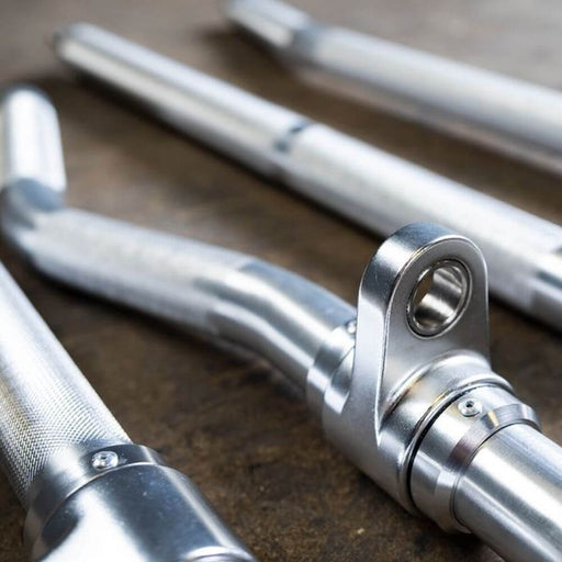 Body-Solid Tools MB229A Aluminum Revolving Curl Bar Close Up