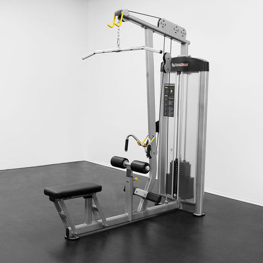 BodyKore GR638 Isolation Series Selectorized Lat PulldownSeated Row Front Side View