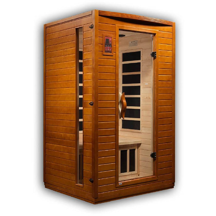 Dynamic Saunas DYN-6202-03 Versailles Dynamic Low EMF Far Infrared Sauna Facing Right