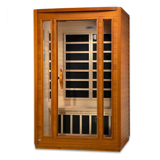 Dynamic Saunas DYN-6206-01 San Marino Dynamic Low EMF Far Infrared Sauna Facing Left