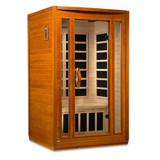 Dynamic Saunas DYN-6206-01 San Marino Dynamic Low EMF Far Infrared Sauna Facing Right