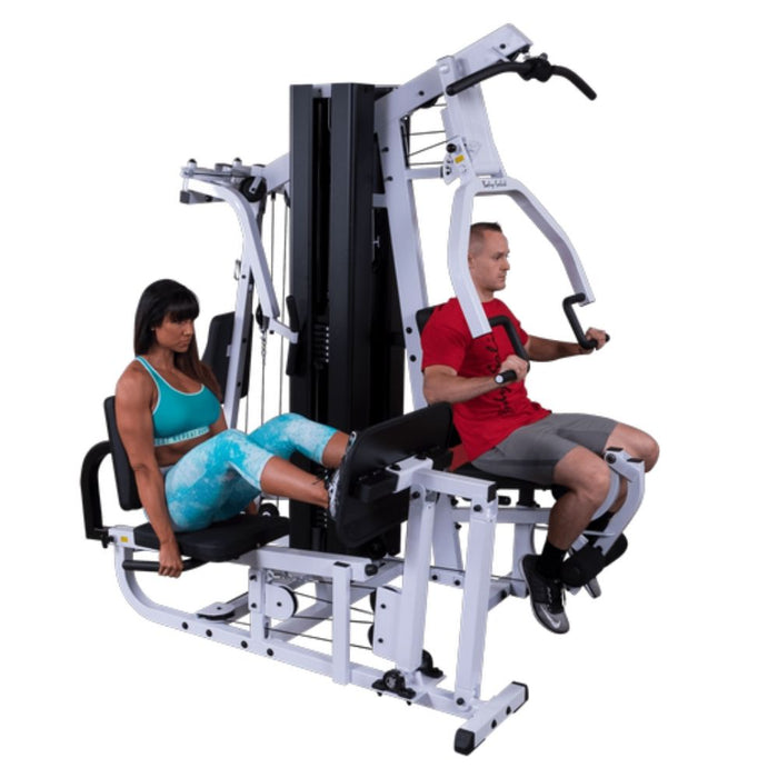 Body-Solid EXM3000LPS Home Gym with Flooring Package