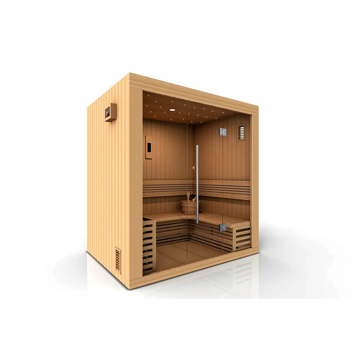 Golden Designs Copenhagen Steam Sauna GDI-7389-01 Facing Right