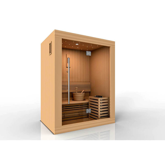 Golden Designs Sundsvall Steam Sauna GDI-7289-01 Facing Right