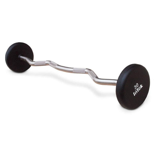 Intek Strength Armor Series Solid Urethane Curl Bars 3D View