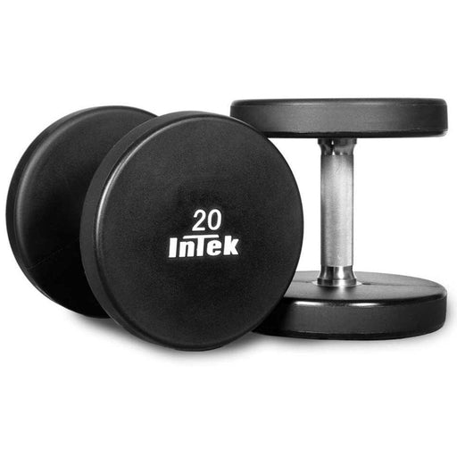 Intek Strength Armor Series Solid Urethane Dumbbells 3D View