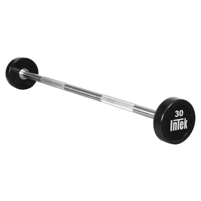 Intek Strength Bravo Series Solid Urethane Fixed Barbells 20-110lbs Set 3D View