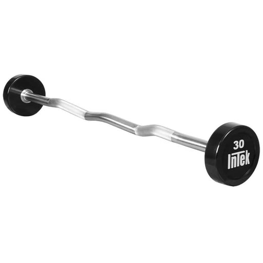 Intek Strength Bravo Series Urethane Fixed Curl Bars 3D View