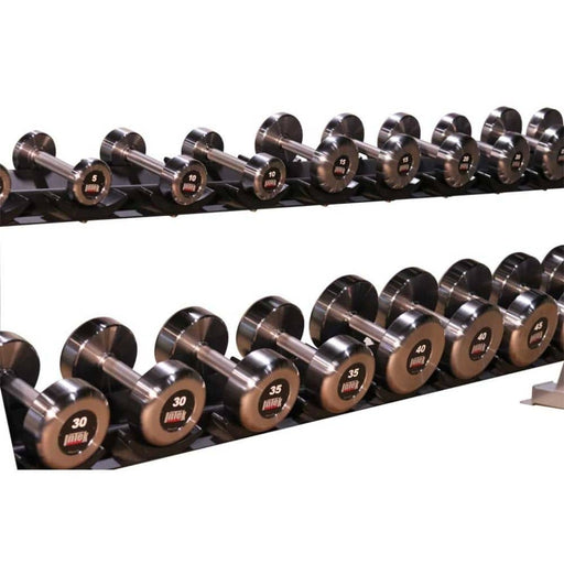 Intek Strength Kraft Steel Raw Dumbbell Sets 3D View