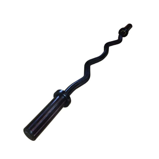 Intek Strength Olympic Black Oxide EZ Curl Bar 3D View