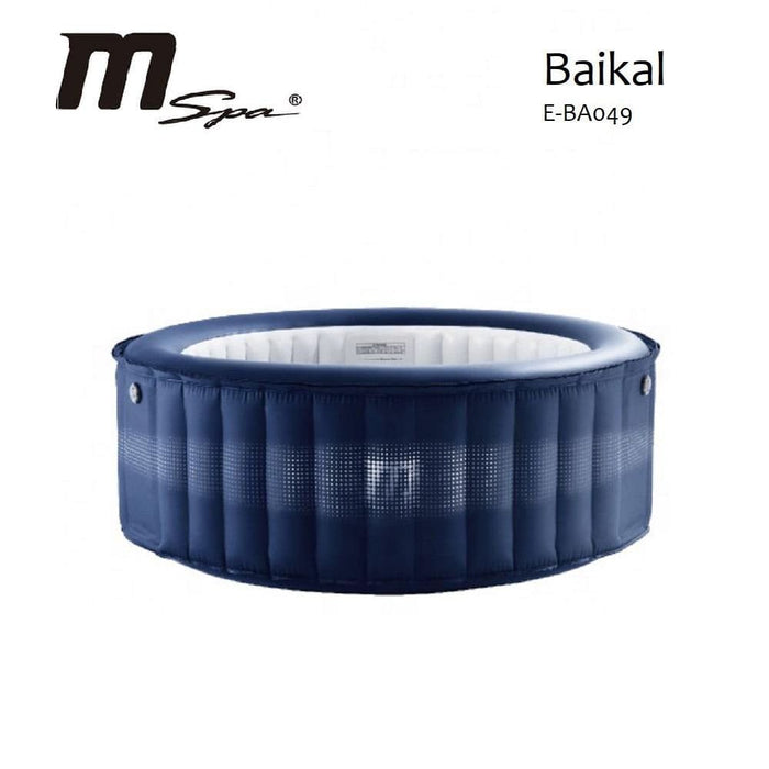 MSpa E-BA049 Baikal 4-Person Inflatable Bubble Hot Tub Front View