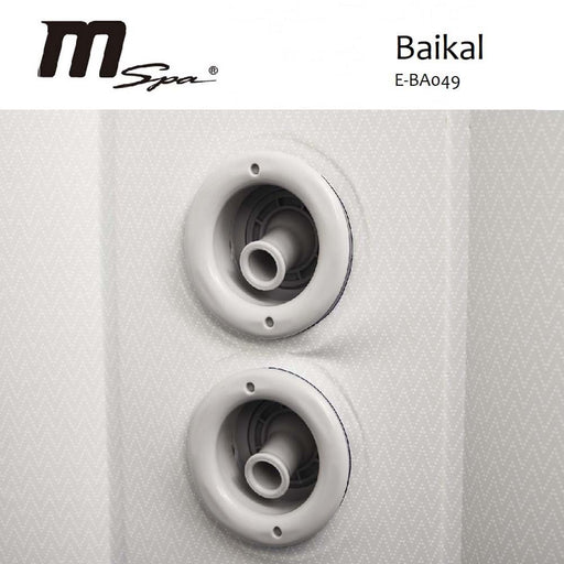 MSpa E-BA049 Baikal 4-Person Inflatable Bubble Hot Tub Water Outlet Close Up