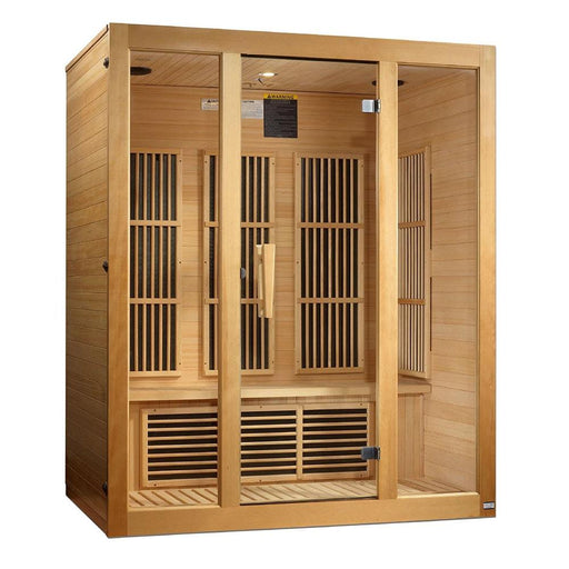 Maxxus MX-J306-01 Bellevue 3 Person Low EMF FAR Infrared Sauna Facing Right