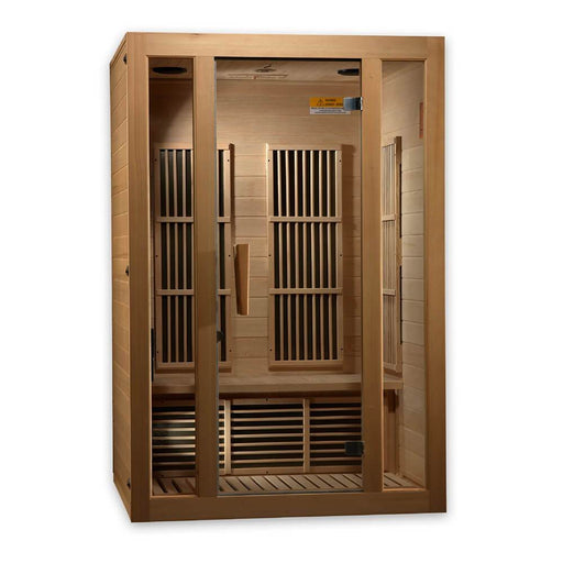Maxxus Seattle Low EMF FAR Infrared Sauna MX-J206-01 Front View Closed