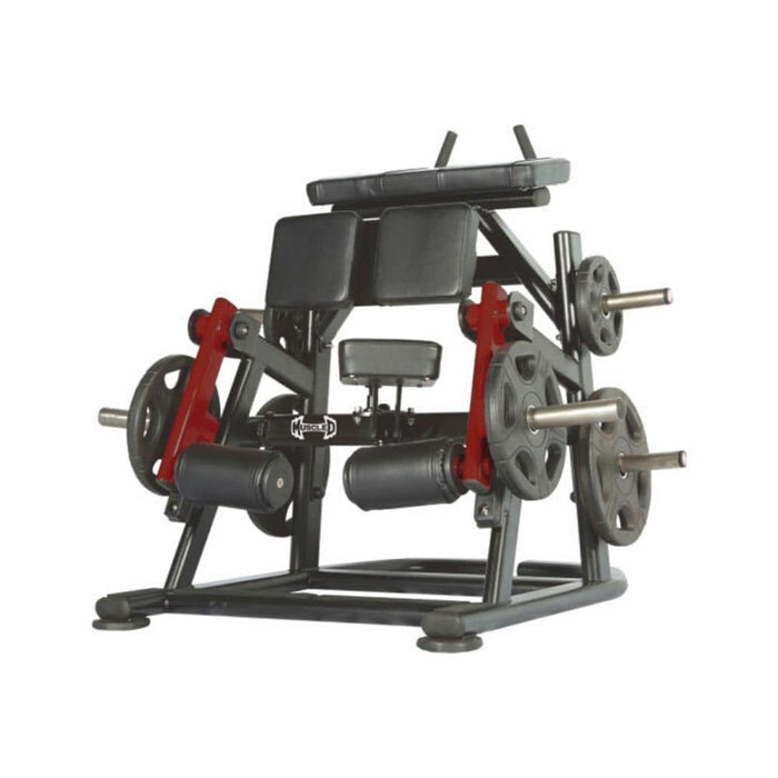Muscle D Elite Leverage LKLC Kneeling Leg Curl 3D View