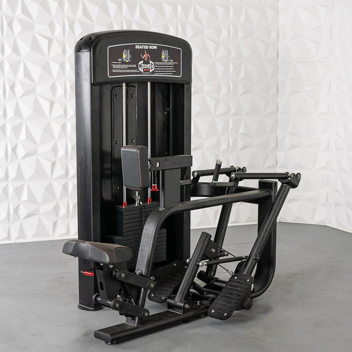 Muscle D Fitness MDE-05 Elite Line Seated Row Black