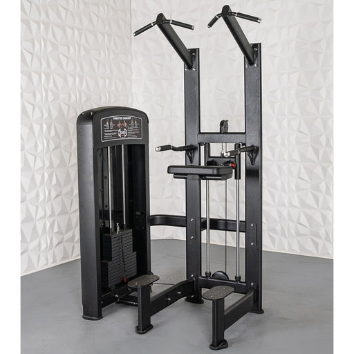 Muscle D Fitness MDE-16 Elite Line Assisted Chin_Dip Black
