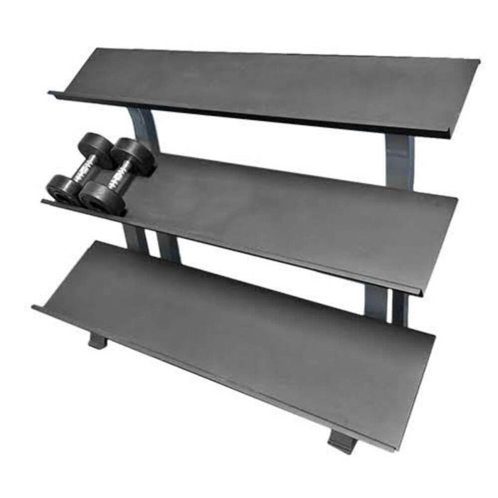 Muscle D Fitness MD-HDR Hex Dumbbell Rack 3D View