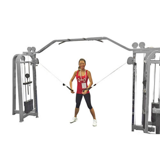 Muscle D Fitness MDM-CCC Multi Stations Compact Cable Crossover Front View